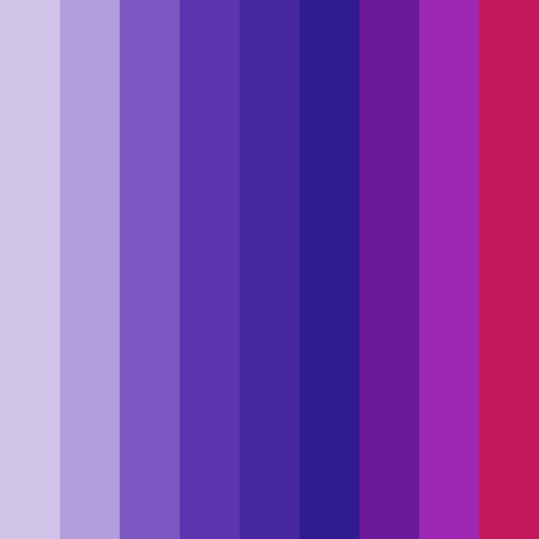 Download majestic plum dreams color palette PNG image (square)