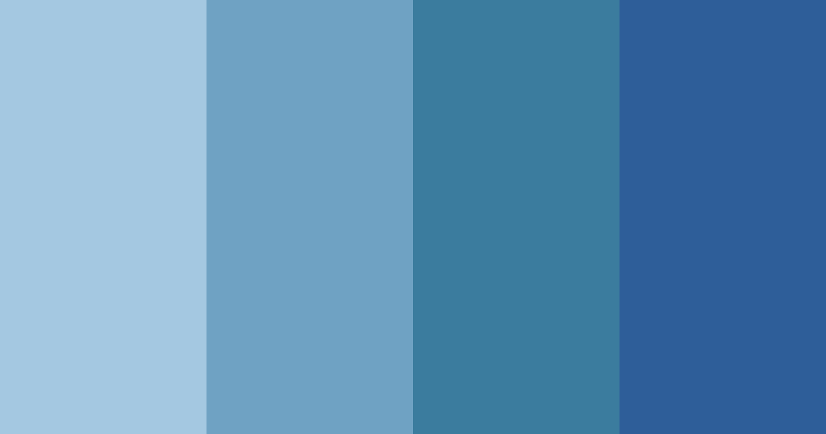 Download blue depths color palette PNG image (landscape)