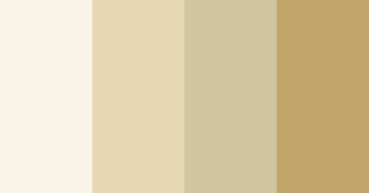 Download vanilla whisper color palette PNG image (landscape)