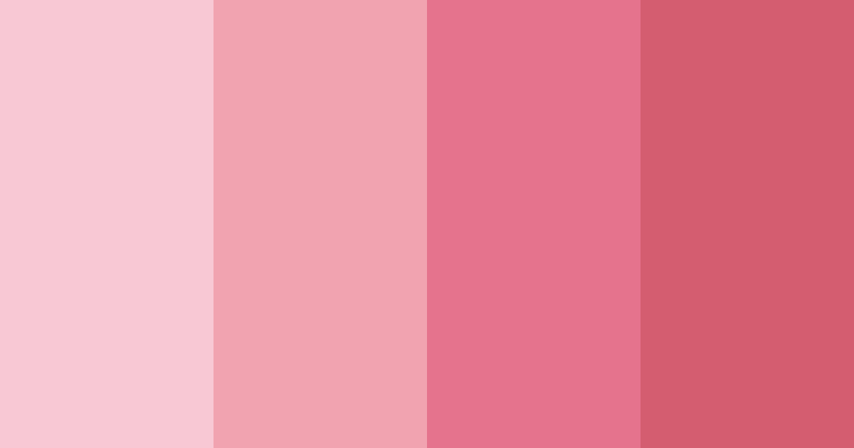 Download whispered blossoms color palette PNG image (landscape)