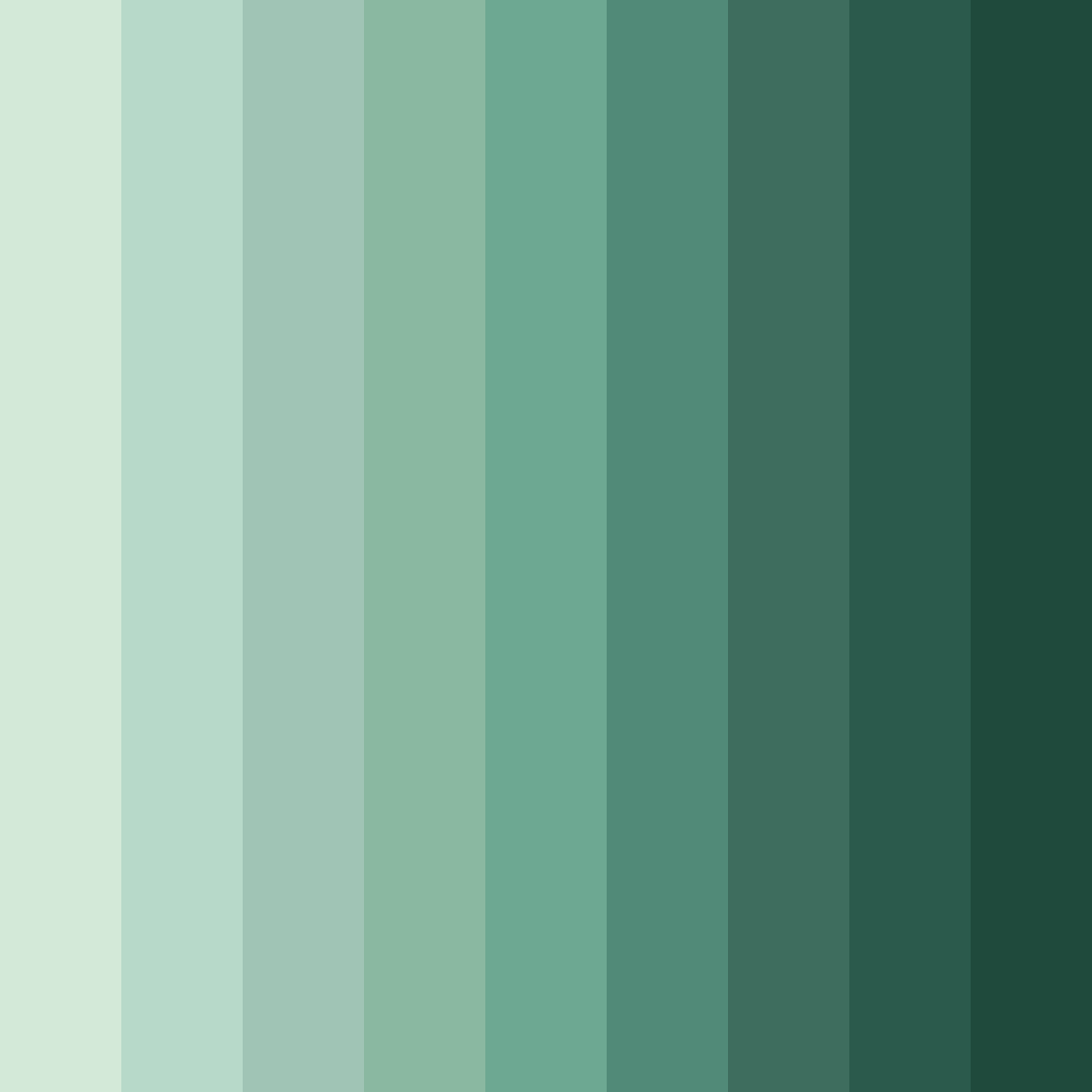 Download moss green serenity color palette PNG image (square)