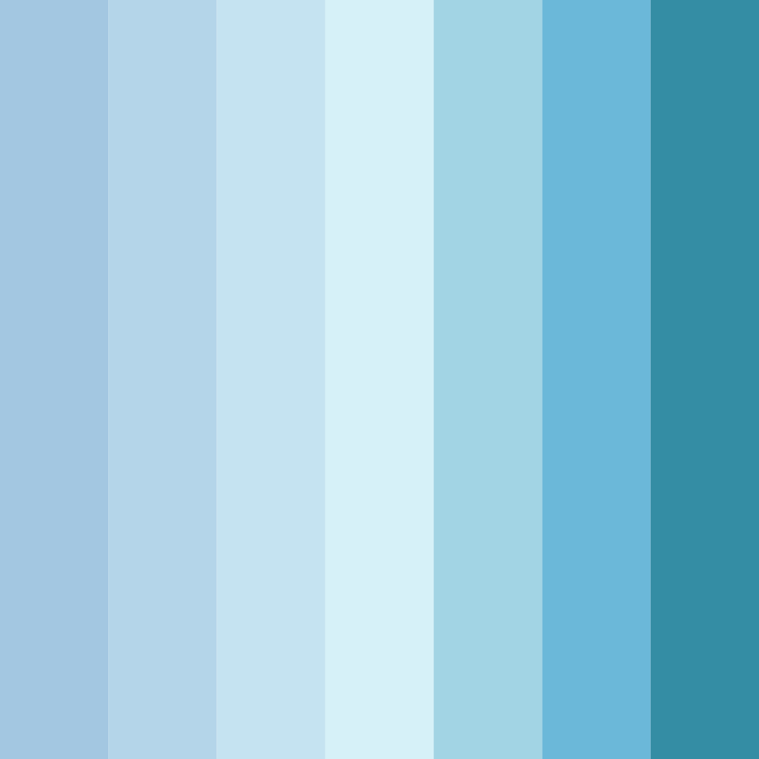 Download ocean breeze color palette PNG image (square)