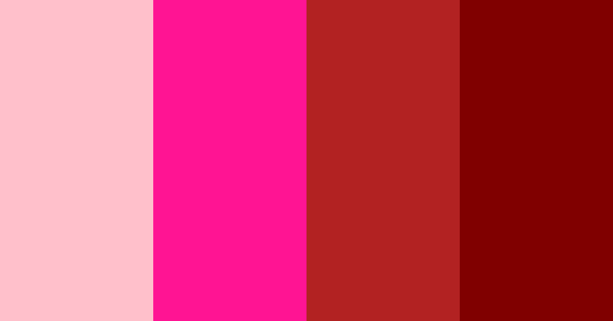 Download candy apple red color palette PNG image (landscape)