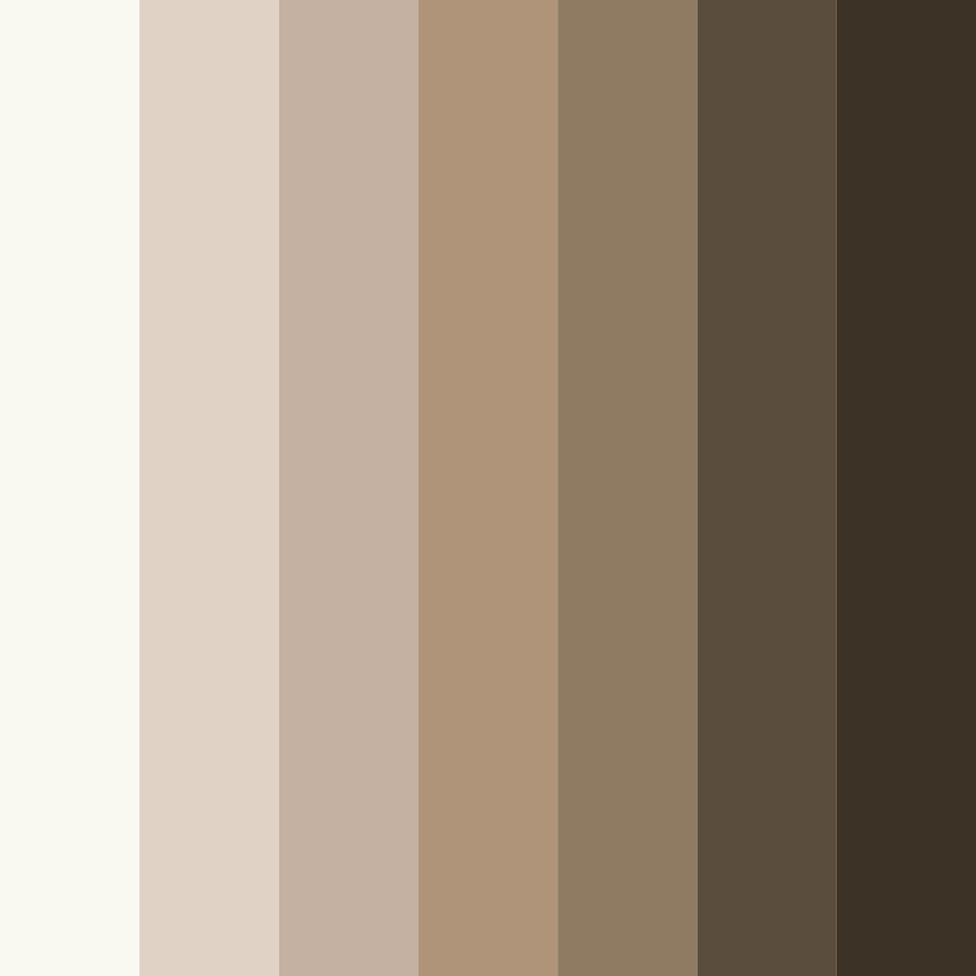 Download whispers of warmth color palette PNG image (square)