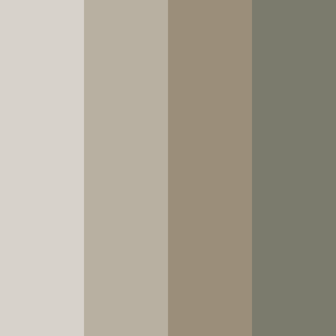 Download whispering earthtones color palette PNG image (square)