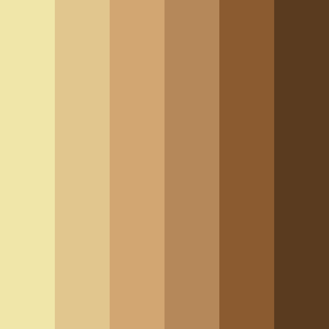 Download desert dusk color palette PNG image (square)