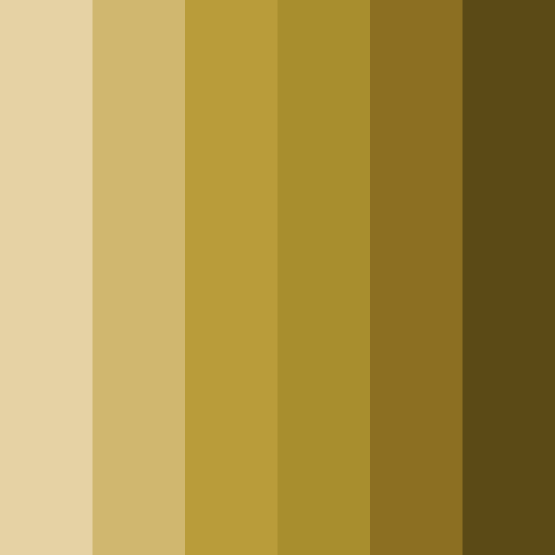 Download ash gold shades color palette PNG image (square)