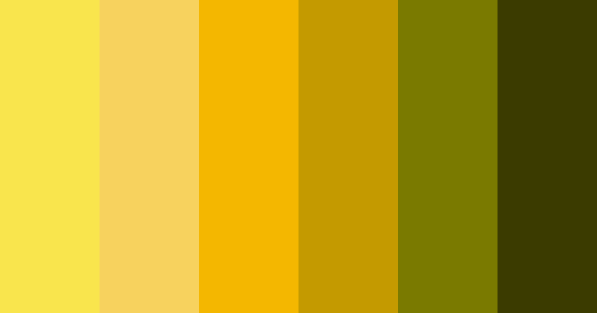 Download yellow black color palette PNG image (landscape)