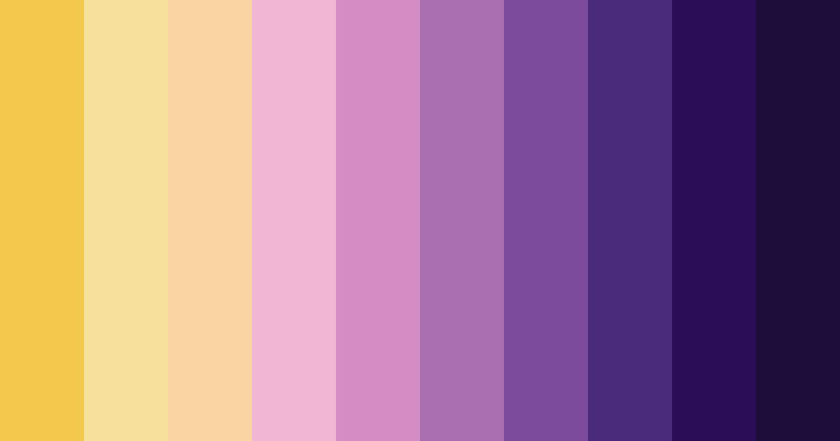 Download purple dusk color palette PNG image (landscape)