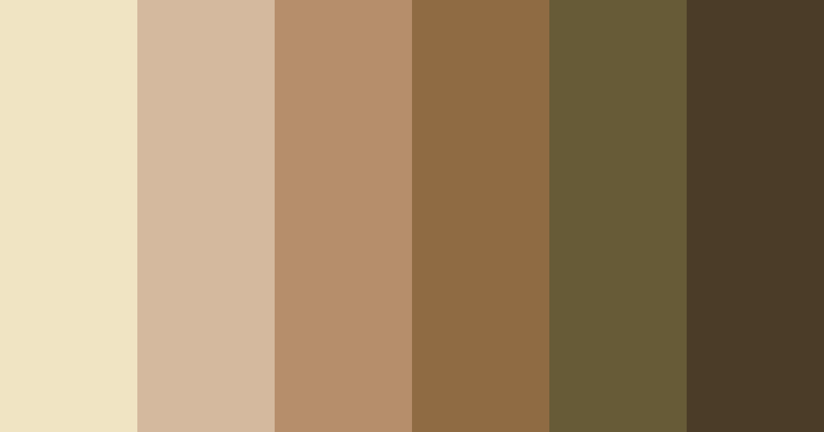 Download earthy whisper color palette PNG image (landscape)