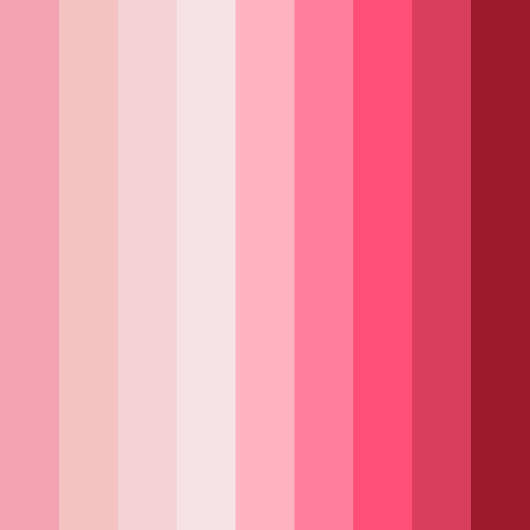 Download fizzy romance color palette PNG image (square)