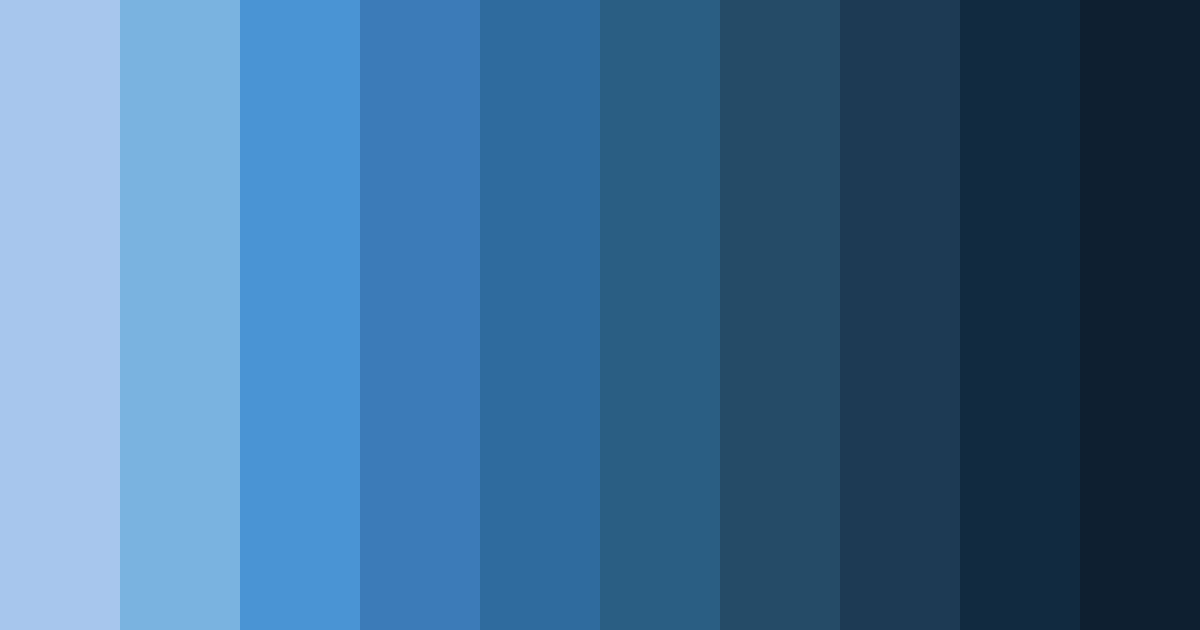 Download serene ocean embrace color palette PNG image (landscape)