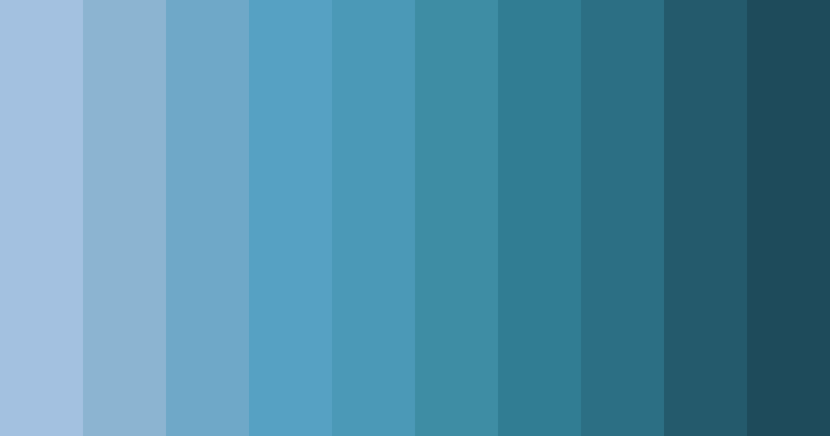 Download dreamy blue color palette PNG image (landscape)