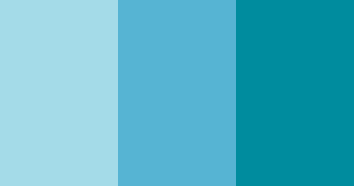 Download ocean breeze color palette PNG image (landscape)