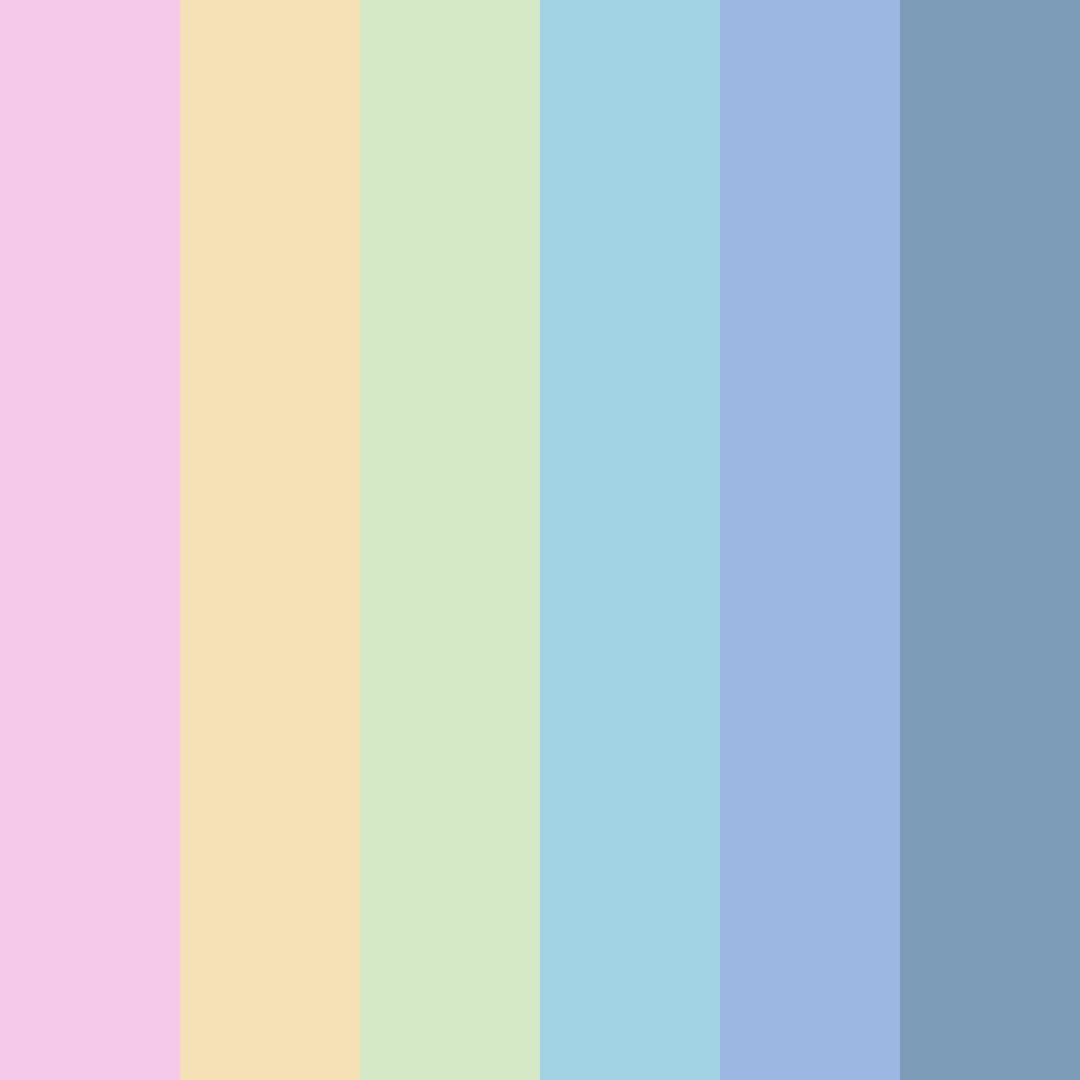 Download whispering hues color palette PNG image (square)