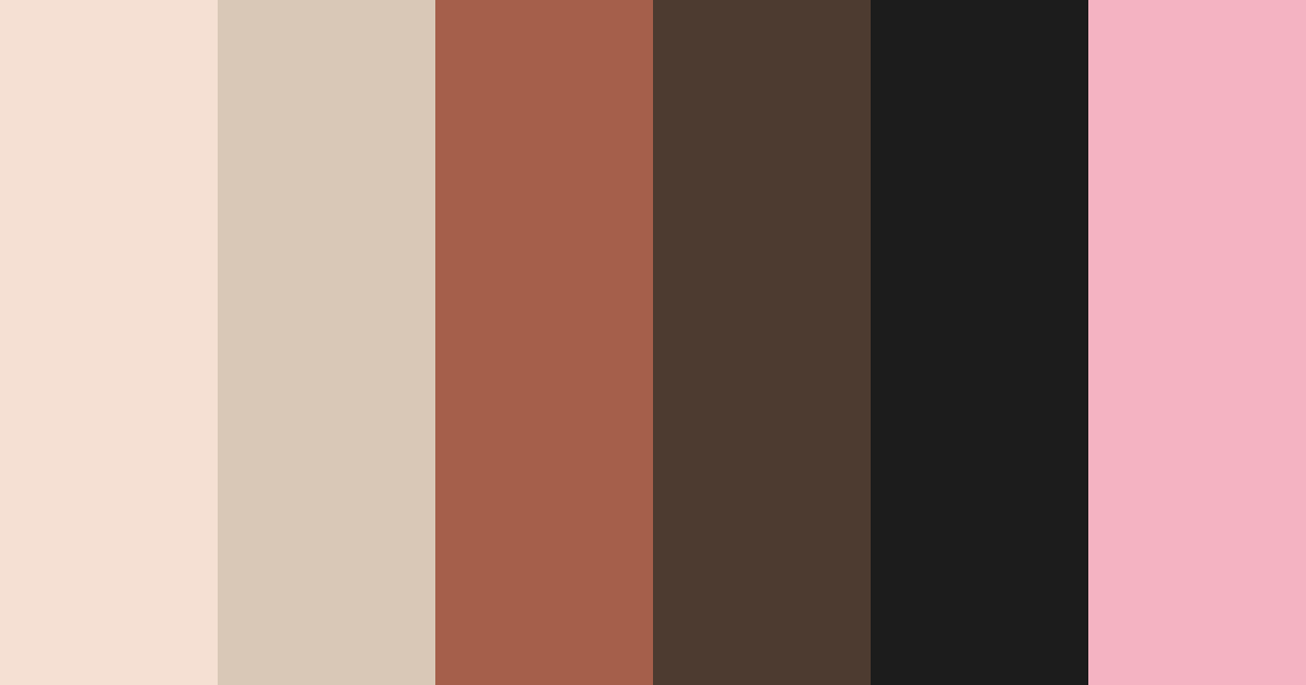 Download cocoa dreamscape color palette PNG image (landscape)