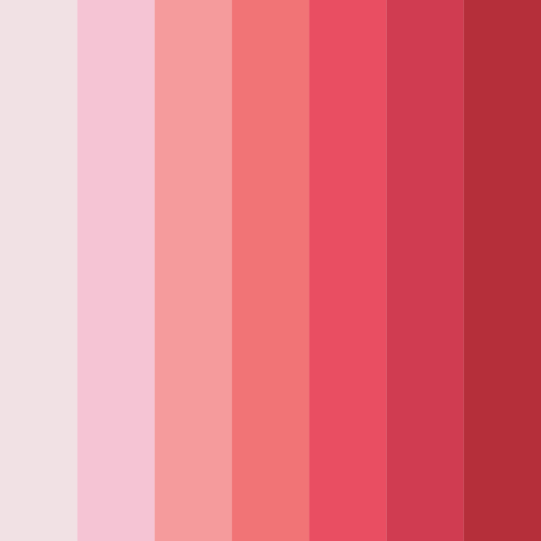 Download blushing boudoir color palette PNG image (square)