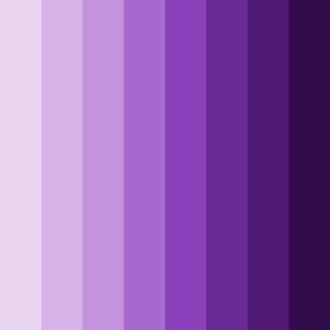 Download purple jewels color palette PNG image (square)
