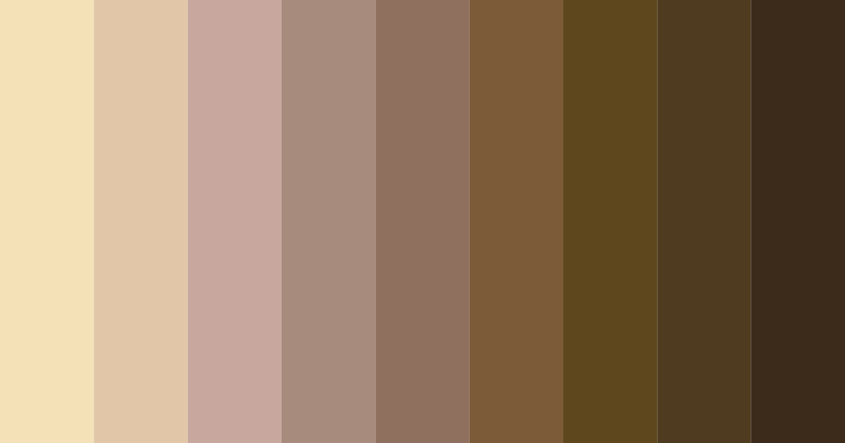 Download rustic rhythms color palette PNG image (landscape)