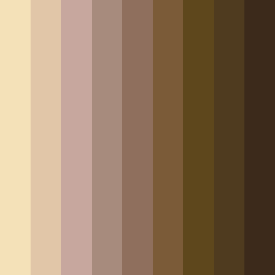 Download rustic rhythms color palette PNG image (square)