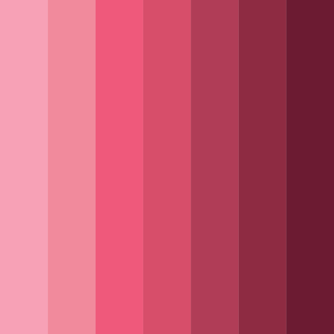 Download blushing petals color palette PNG image (square)