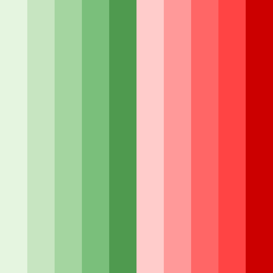 Download verdant blush color palette PNG image (square)