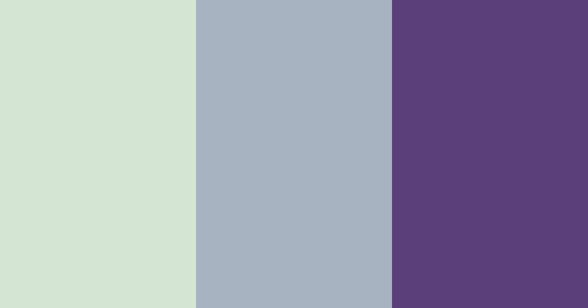 Download shades of sage and purple color palette PNG image (landscape)