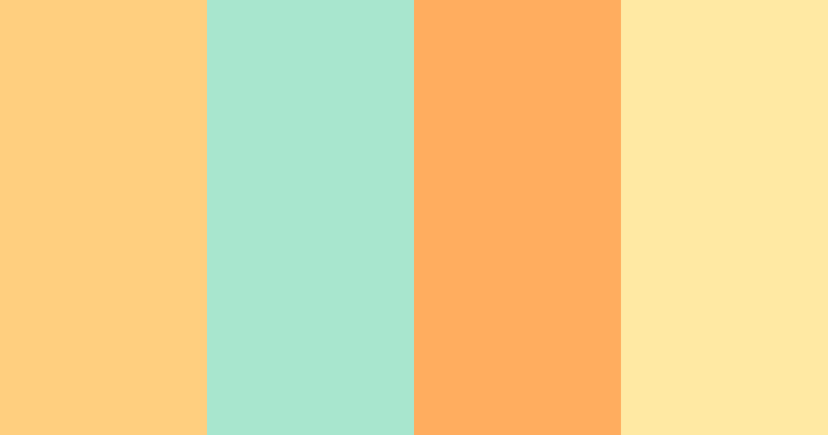 Download sunset breeze color palette PNG image (landscape)