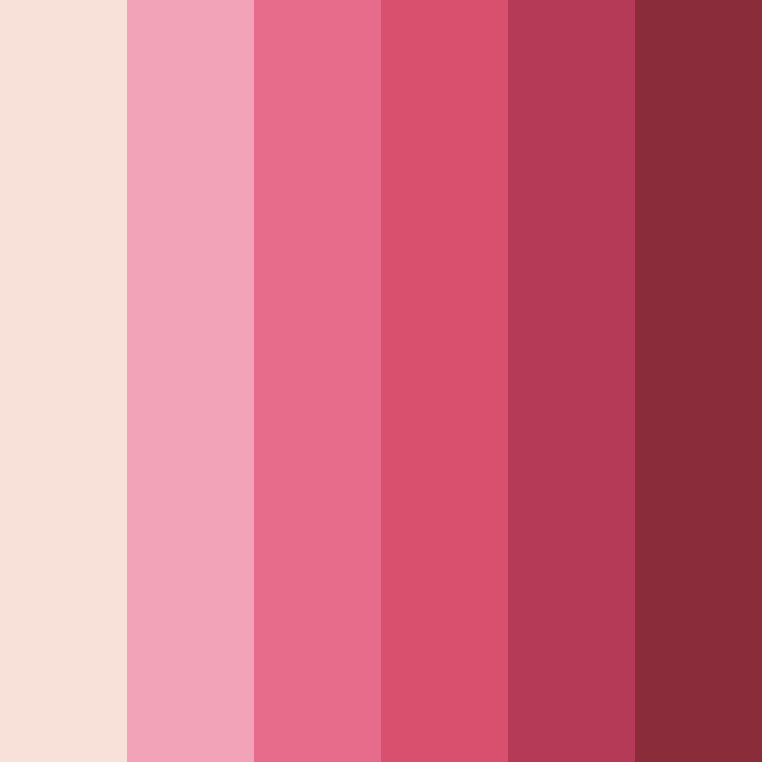 Download blushing twilight color palette PNG image (square)