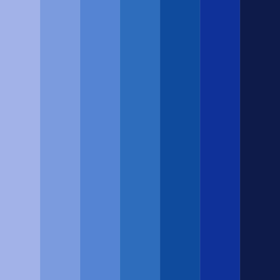 Download midnight dreams color palette PNG image (square)