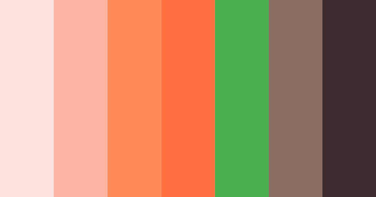 Download sunset garden color palette PNG image (landscape)