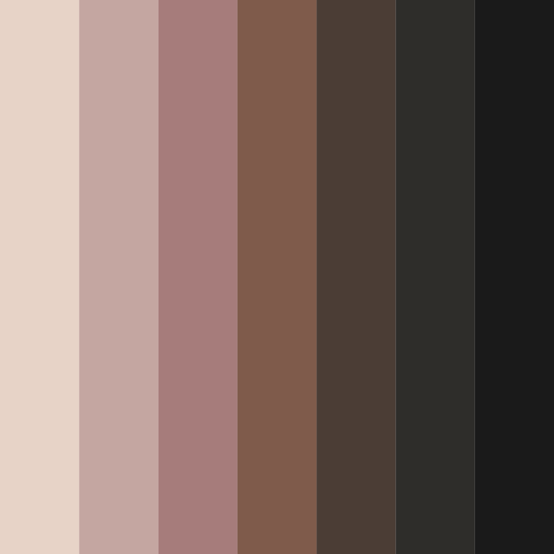Download whispers of the library color palette PNG image (square)