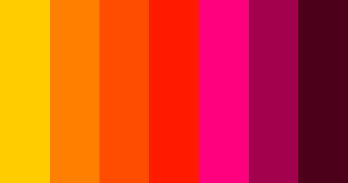 Download crimson twilight color palette PNG image (landscape)