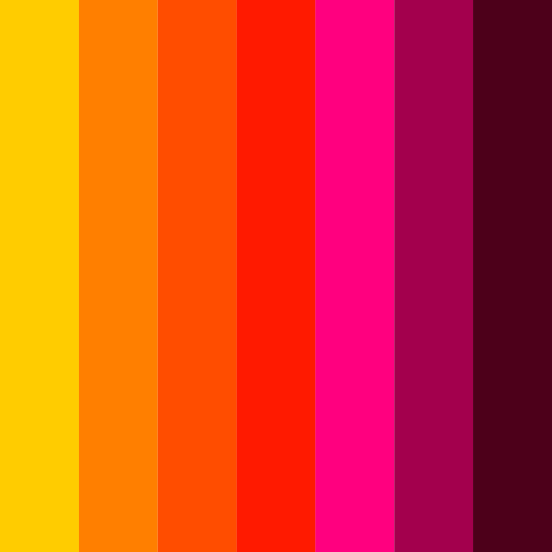 Download crimson twilight color palette PNG image (square)