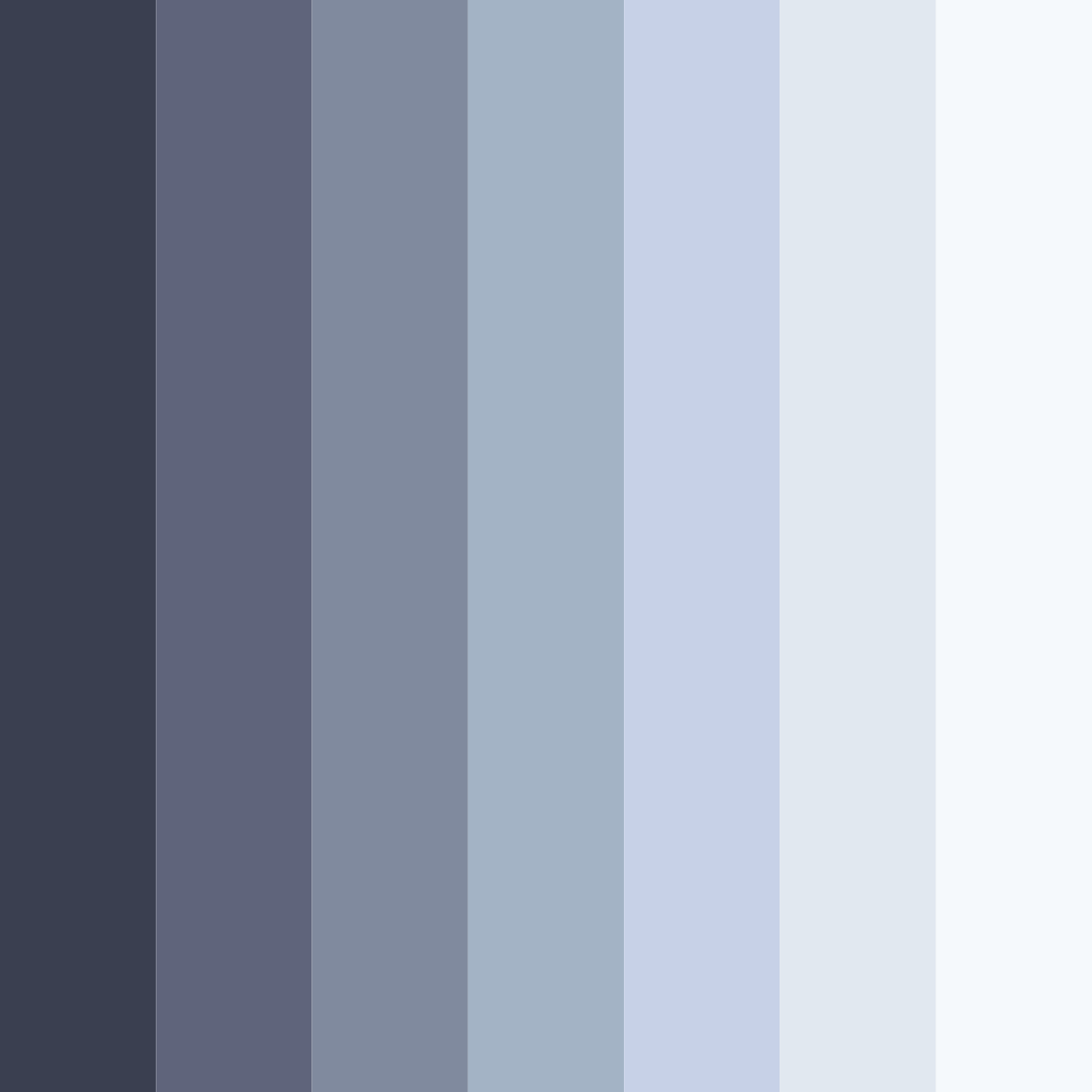 Download shadows of tomorrow color palette PNG image (square)