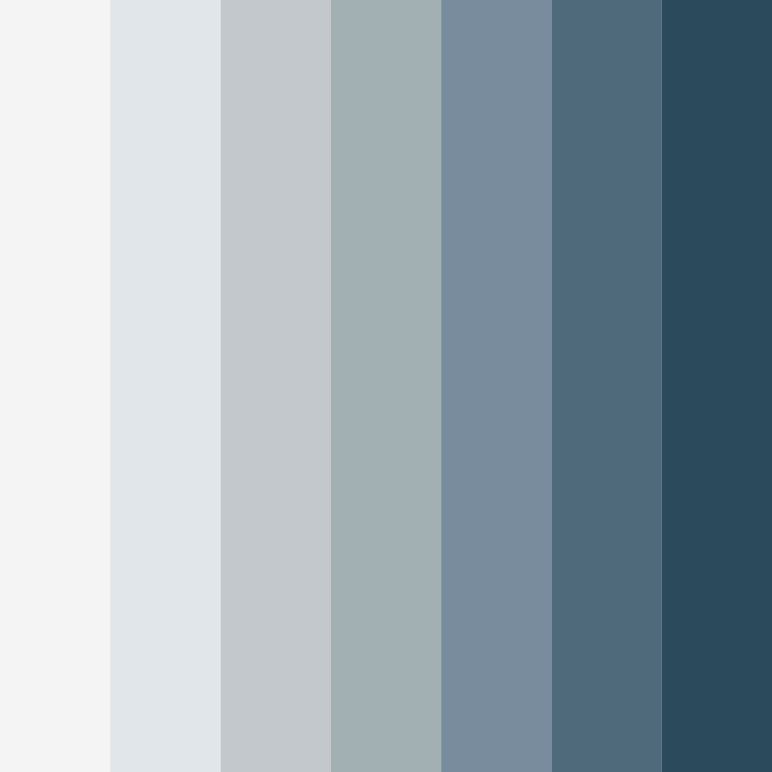 Download cloudy blue color palette PNG image (square)