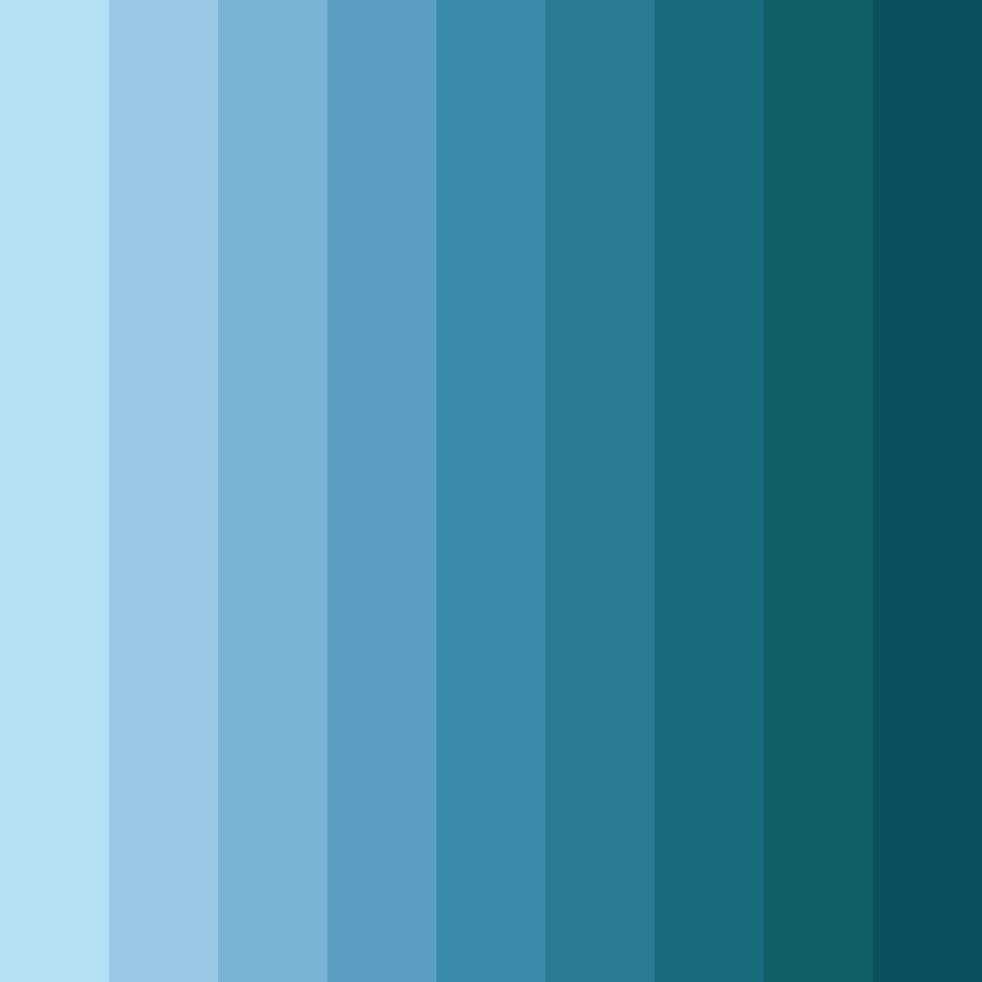 Download light baby blue color palette PNG image (square)