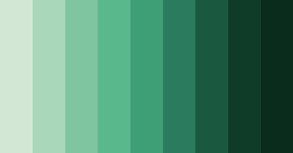 Download verdant serenity color palette PNG image (landscape)