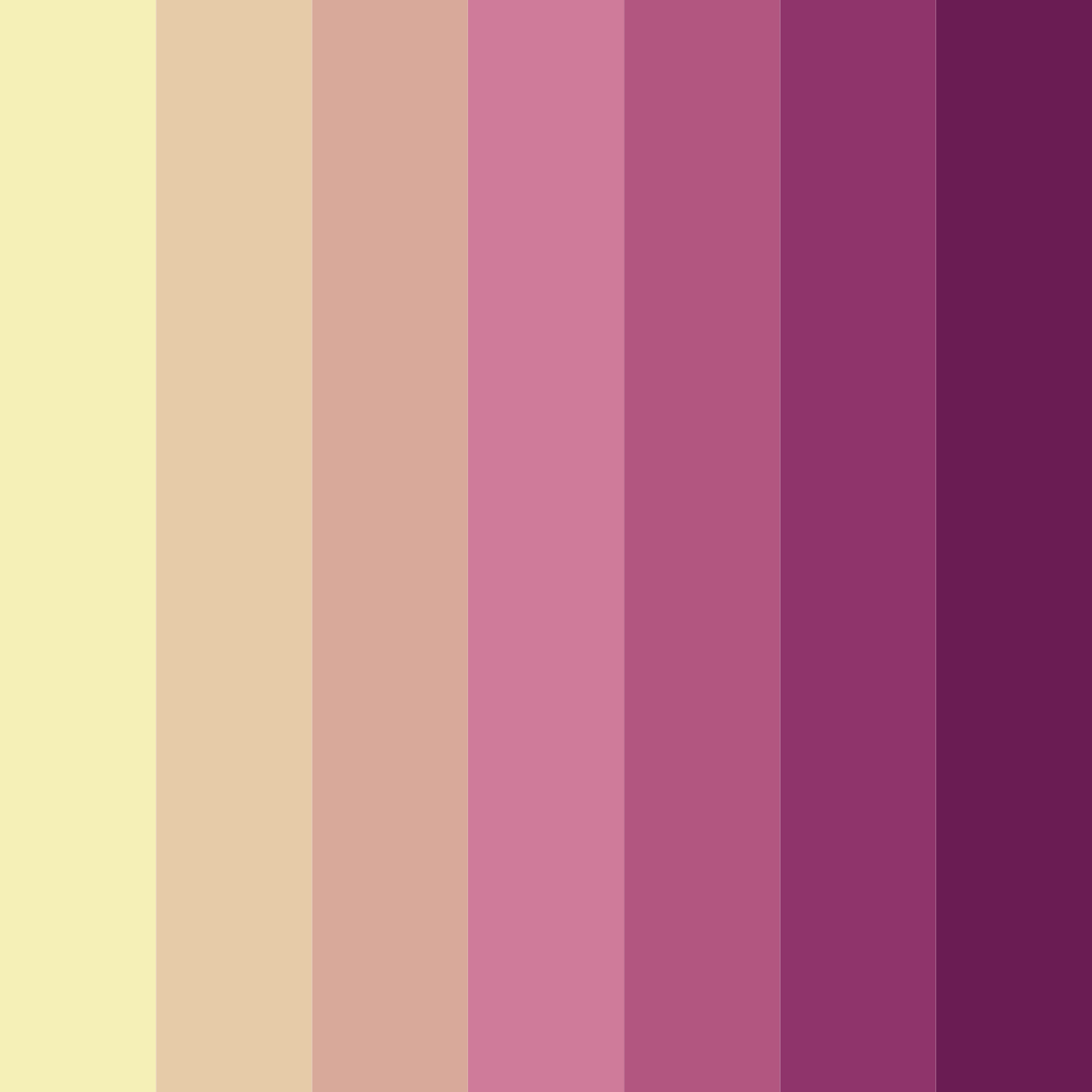 Download contrasting harmony color palette PNG image (square)