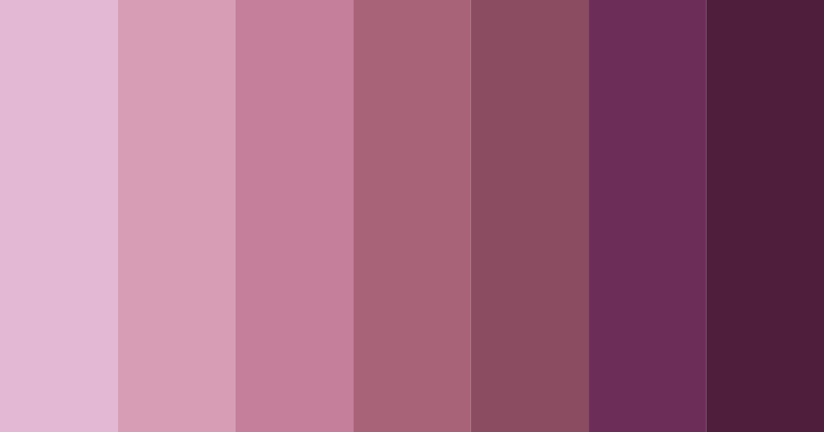 Download crimson twilight color palette PNG image (landscape)