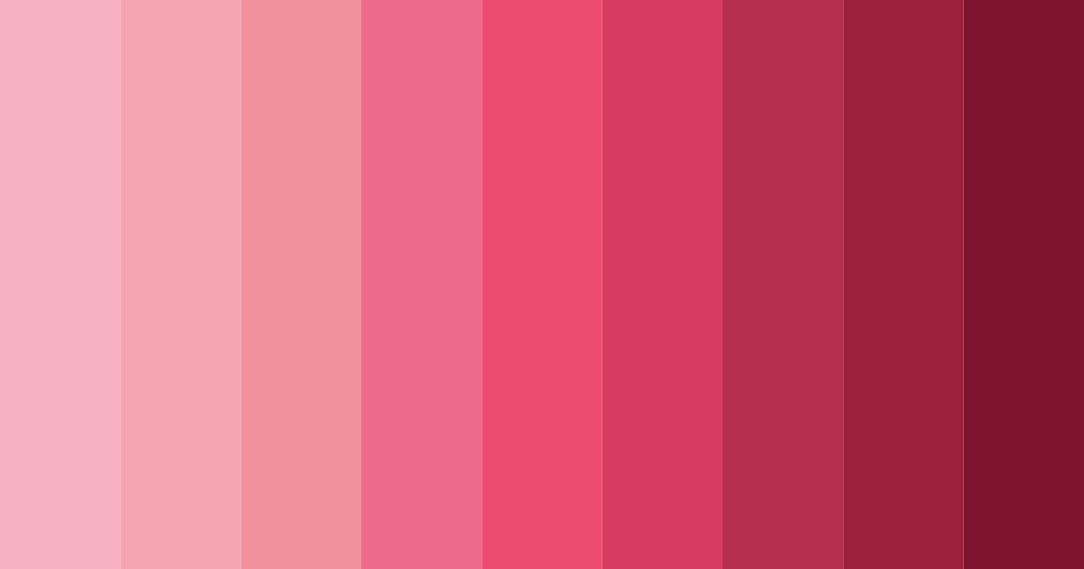 Download pink strawberry color palette PNG image (landscape)