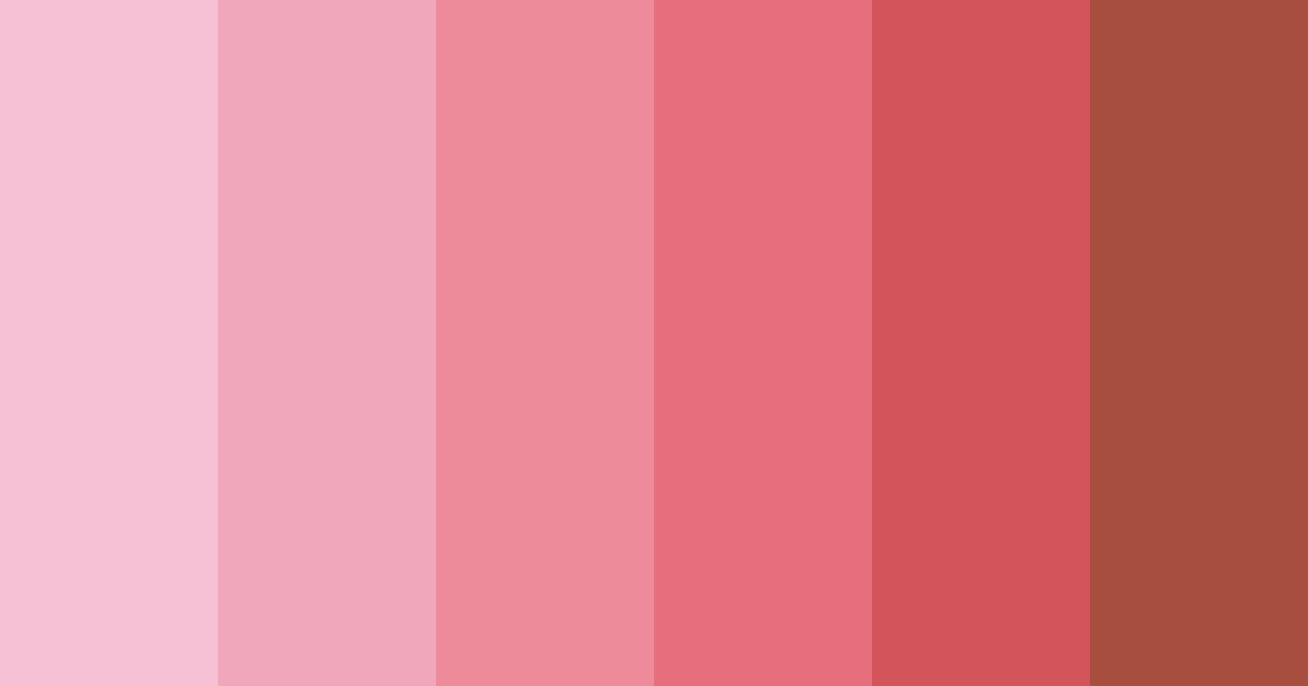Download rosy radish reverie color palette PNG image (landscape)