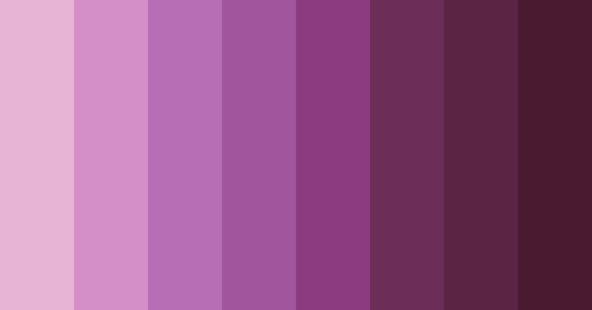 Download mystic mulberry dreams color palette PNG image (landscape)
