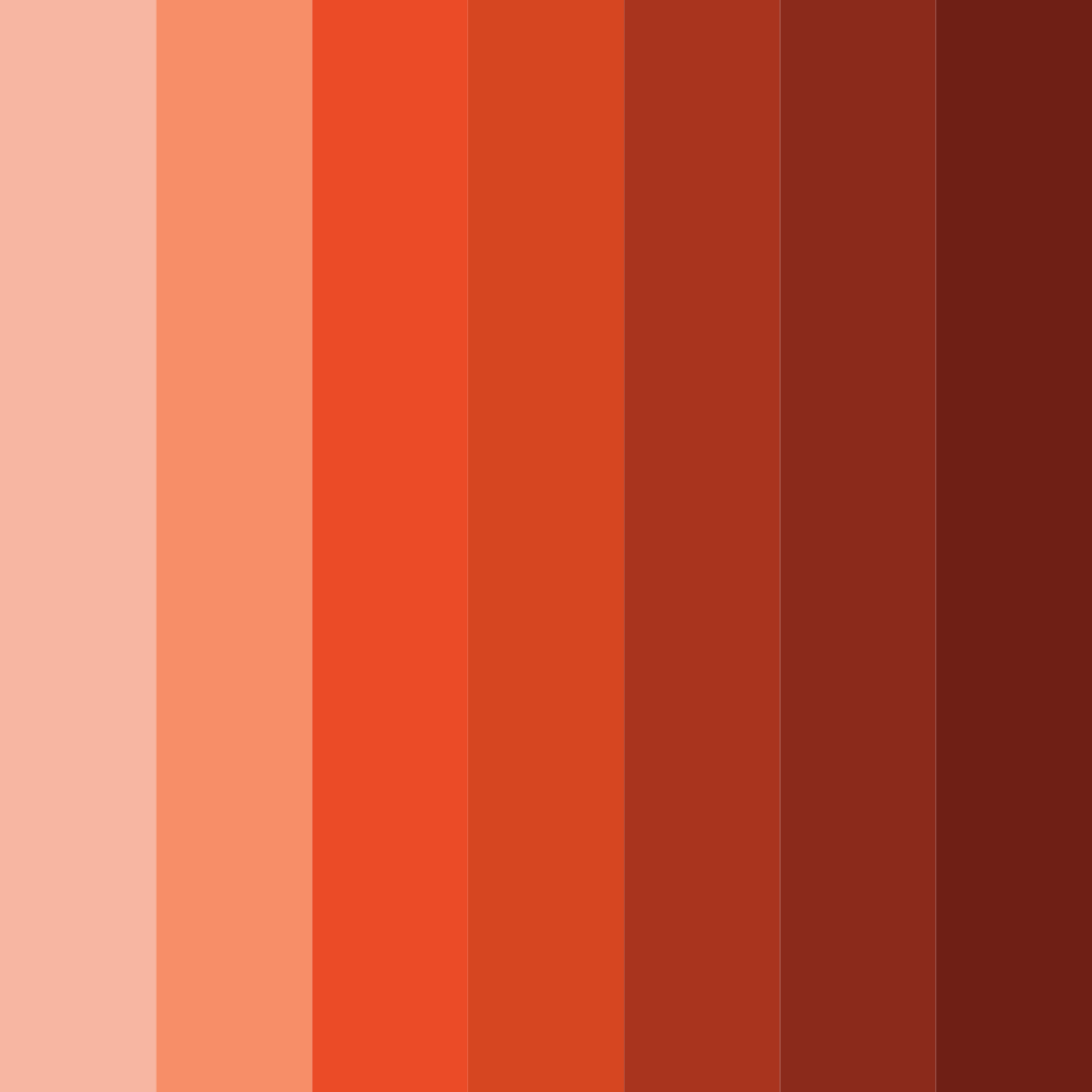 Download autumn ember color palette PNG image (square)