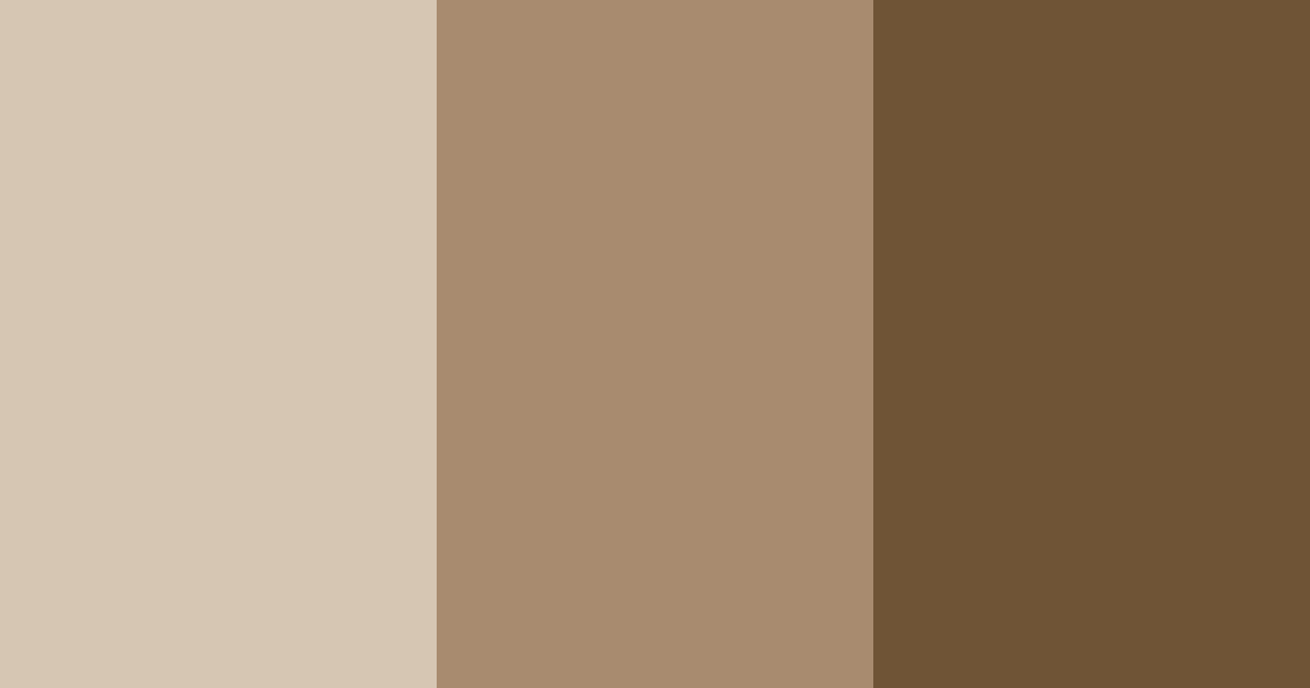 Download earthy brown color palette PNG image (landscape)
