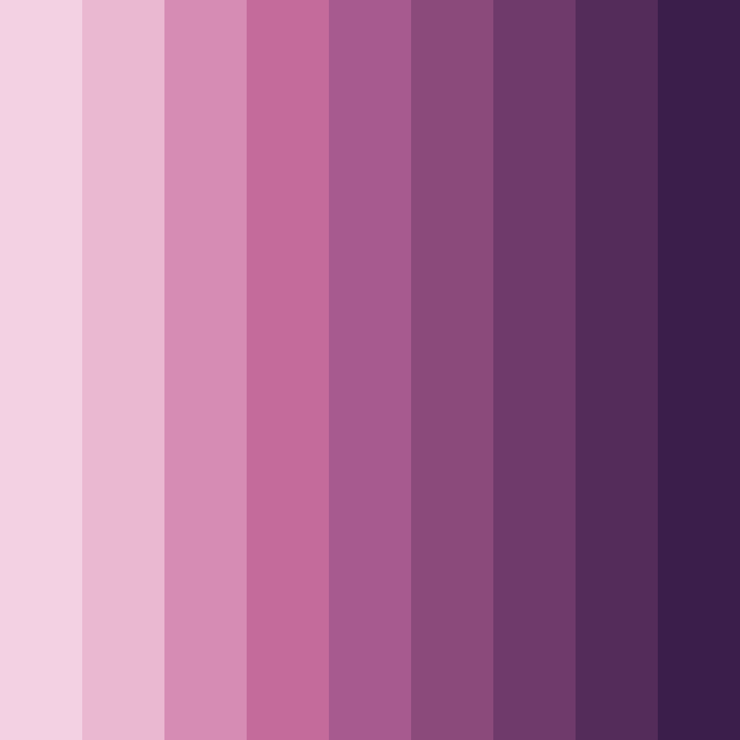 Download violet pink dreams color palette PNG image (square)