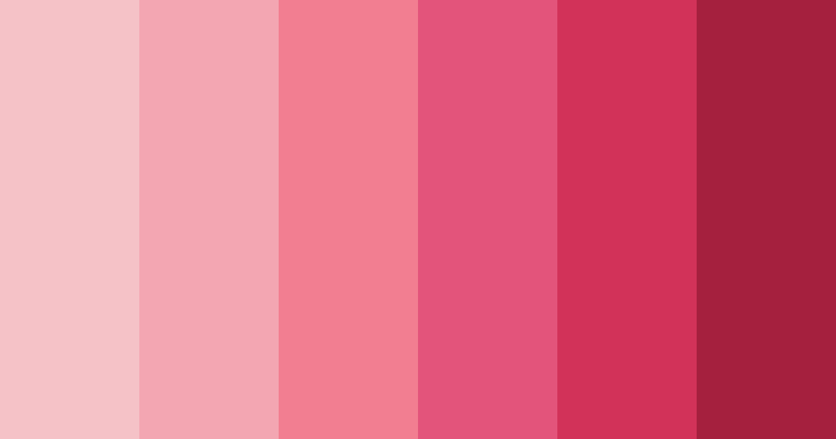 Download rose shades color palette PNG image (landscape)