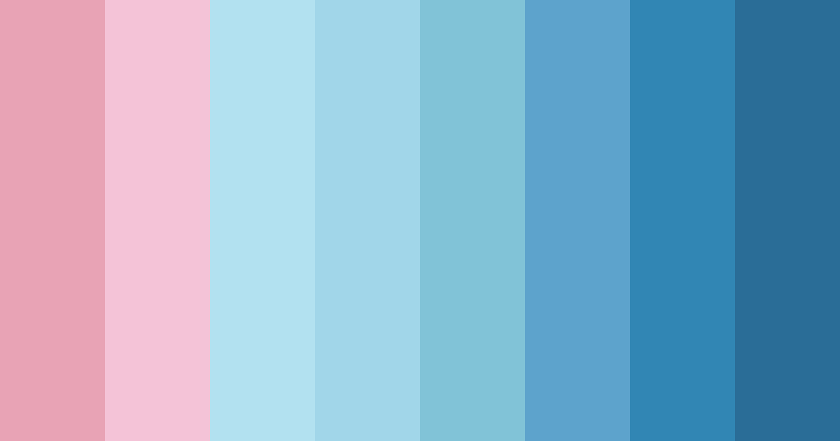 Download frosted serenity color palette PNG image (landscape)