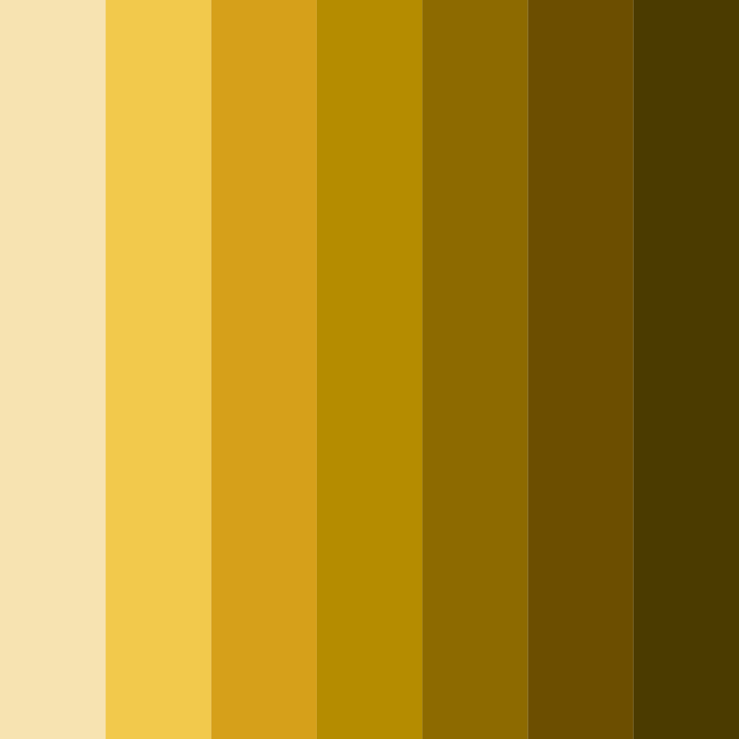 Download sundrenched dunes color palette PNG image (square)