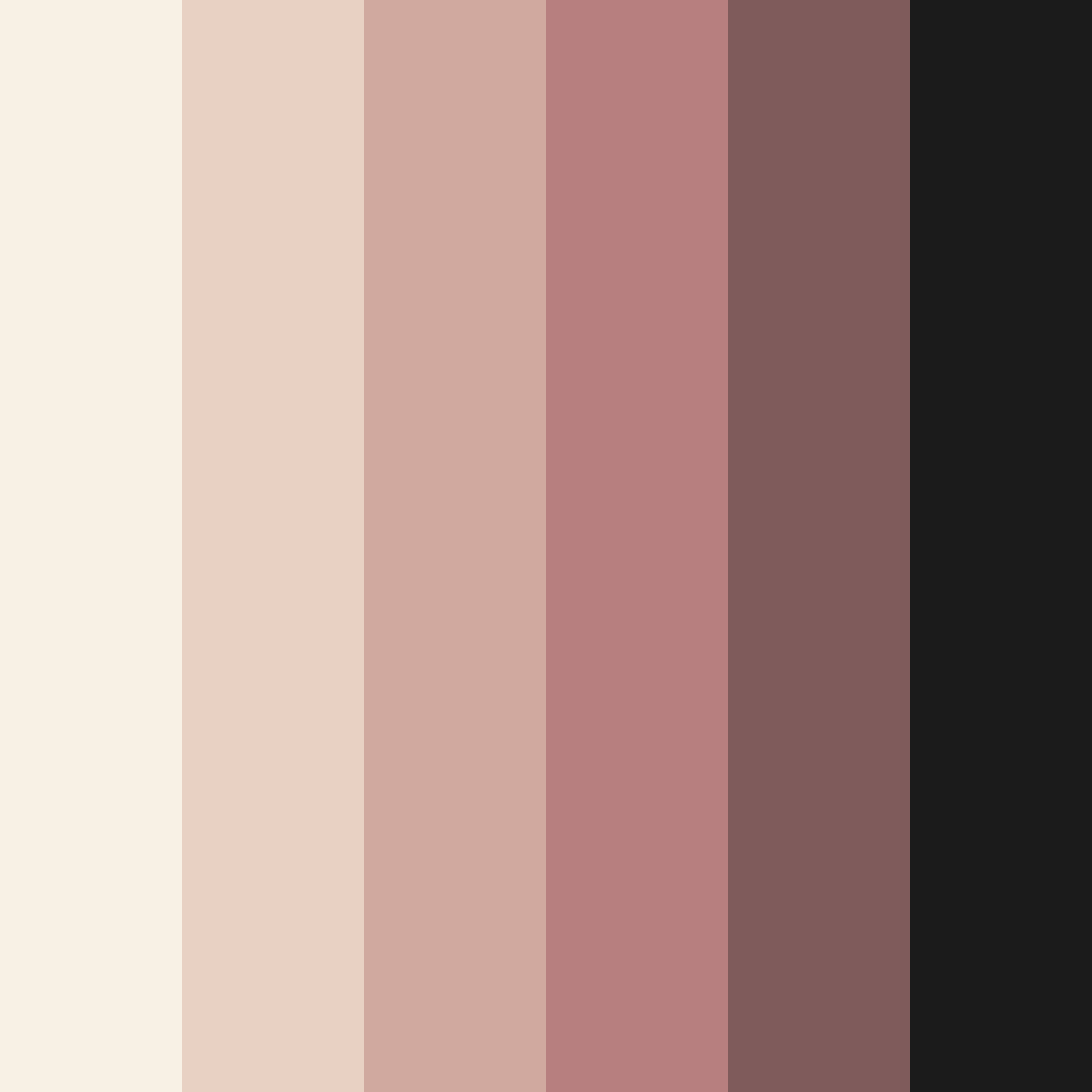 Download brown desert color palette PNG image (square)